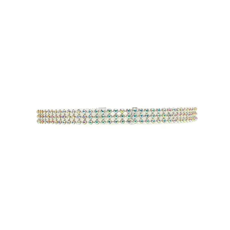 Elegant Rhinestone Choker Necklace