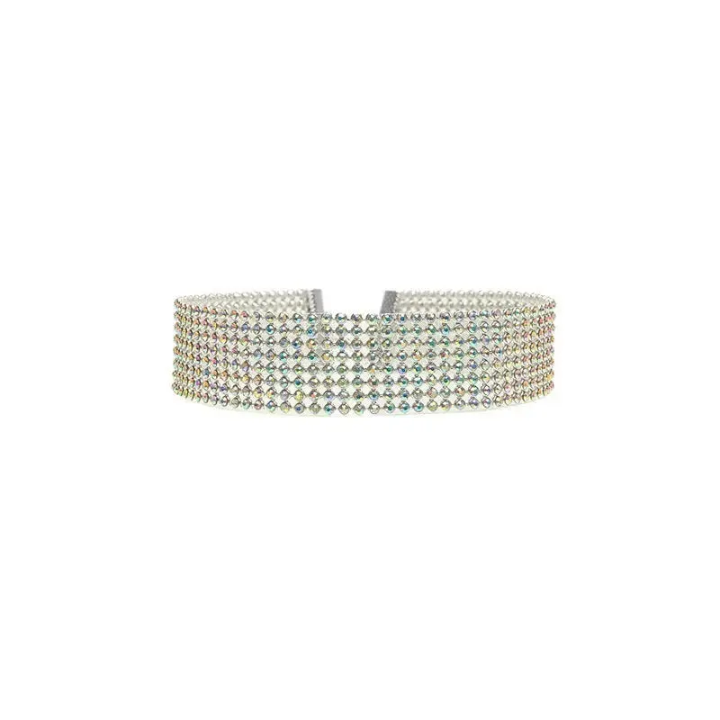 Elegant Rhinestone Choker Necklace