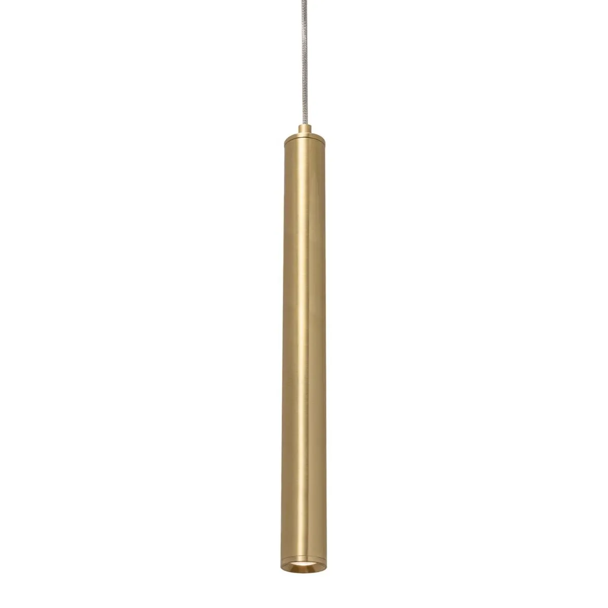 Eli 16 in. LED Pendant Light Satin Brass Finish