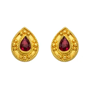 Empress Pulcheria Byzantine Gold Earrings