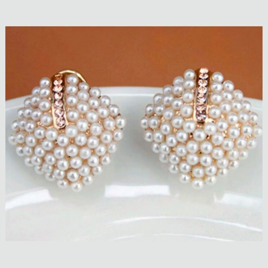 Enchanting Pearl Stud Earrings | Beautiful Earrings