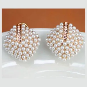 Enchanting Pearl Stud Earrings | Beautiful Earrings