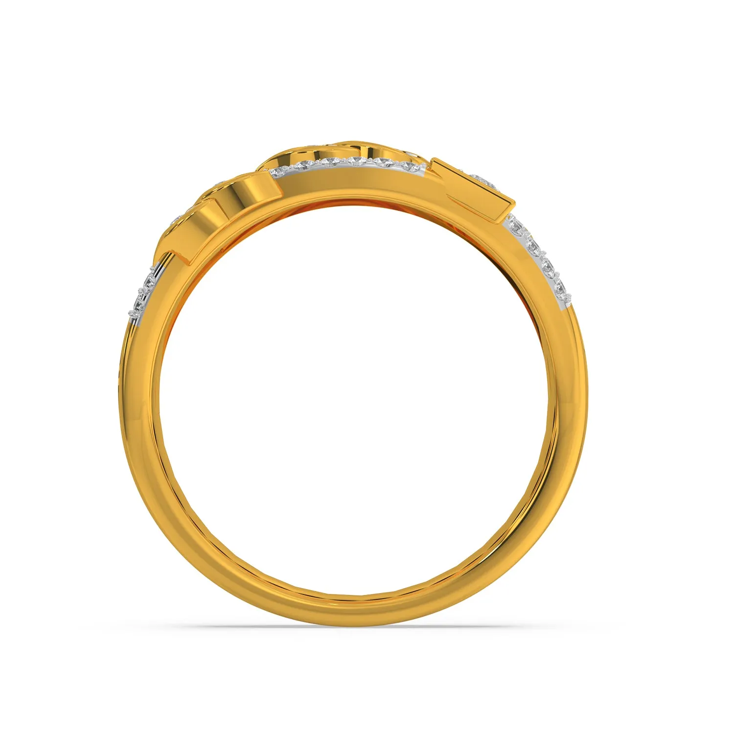 Fancy Abstract Ring