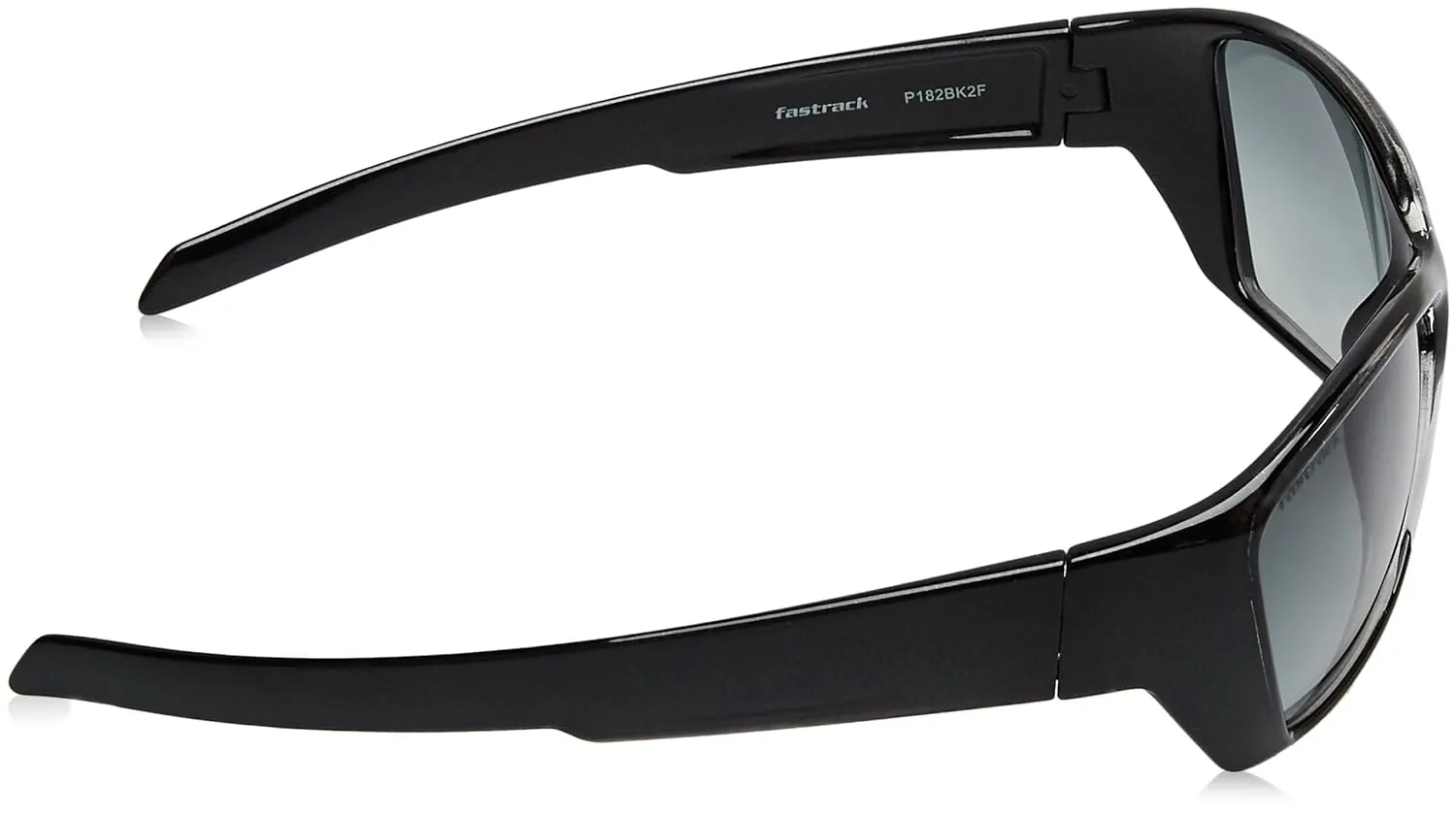 Fastrack Men's 100% UV protected Black Lens Square Sunglasses