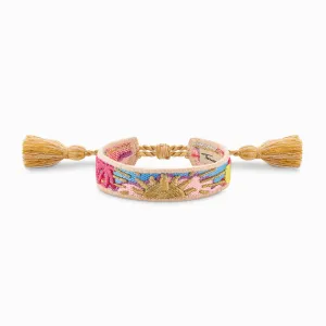 Festival Colourful Ornamental Woven Bracelet ACC0046-302-7
