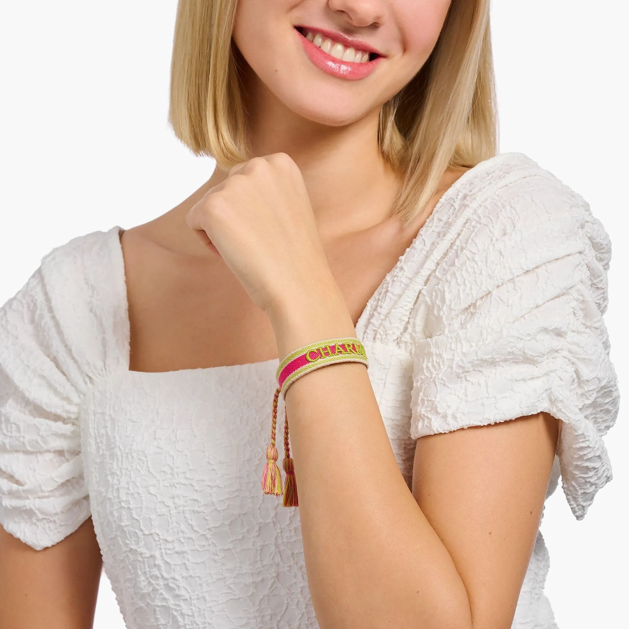 Festival Colourful Woven Bracelet ACC0049-302-7-L24V