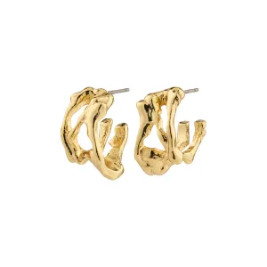 FOTINI hoop earrings gold-plated