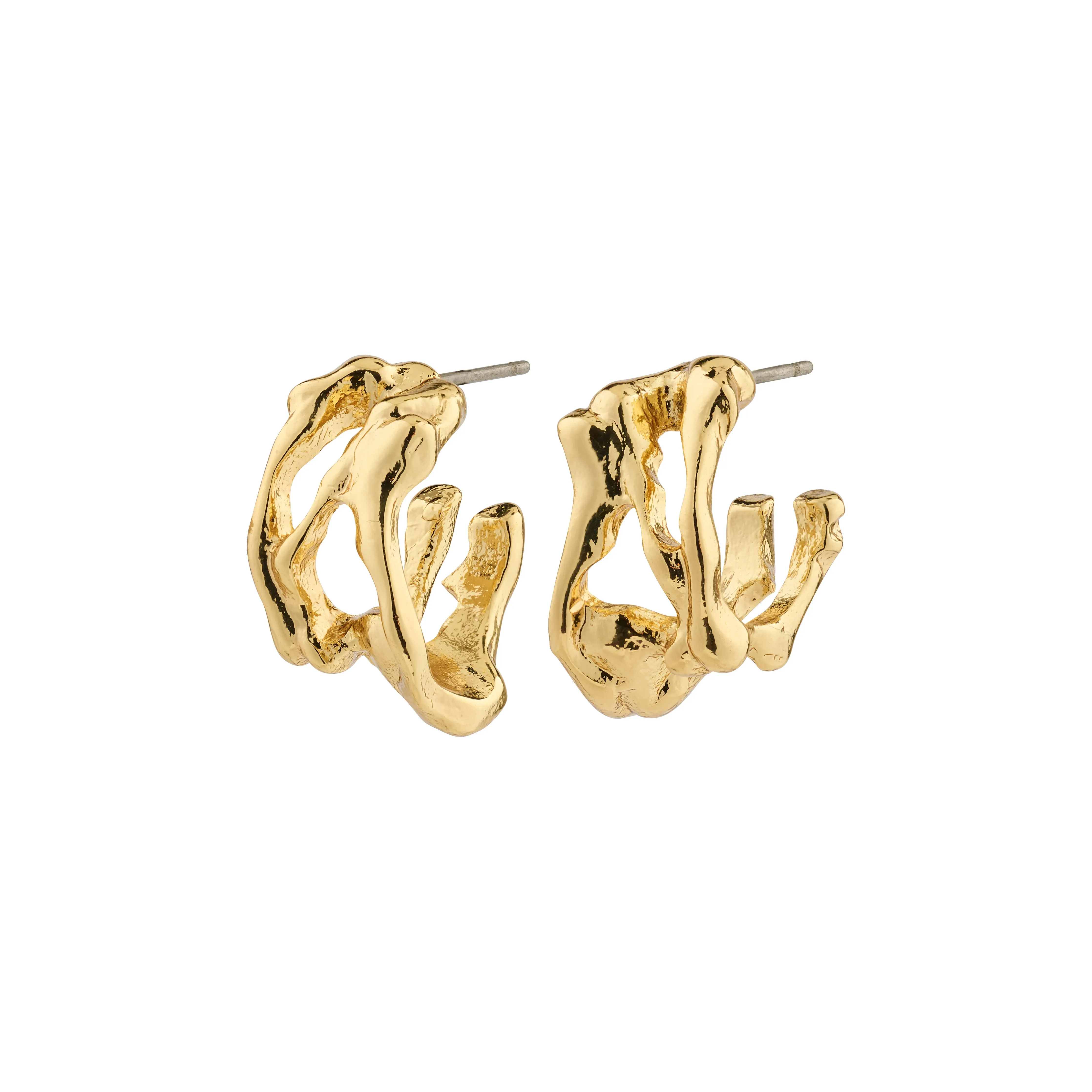 FOTINI hoop earrings gold-plated