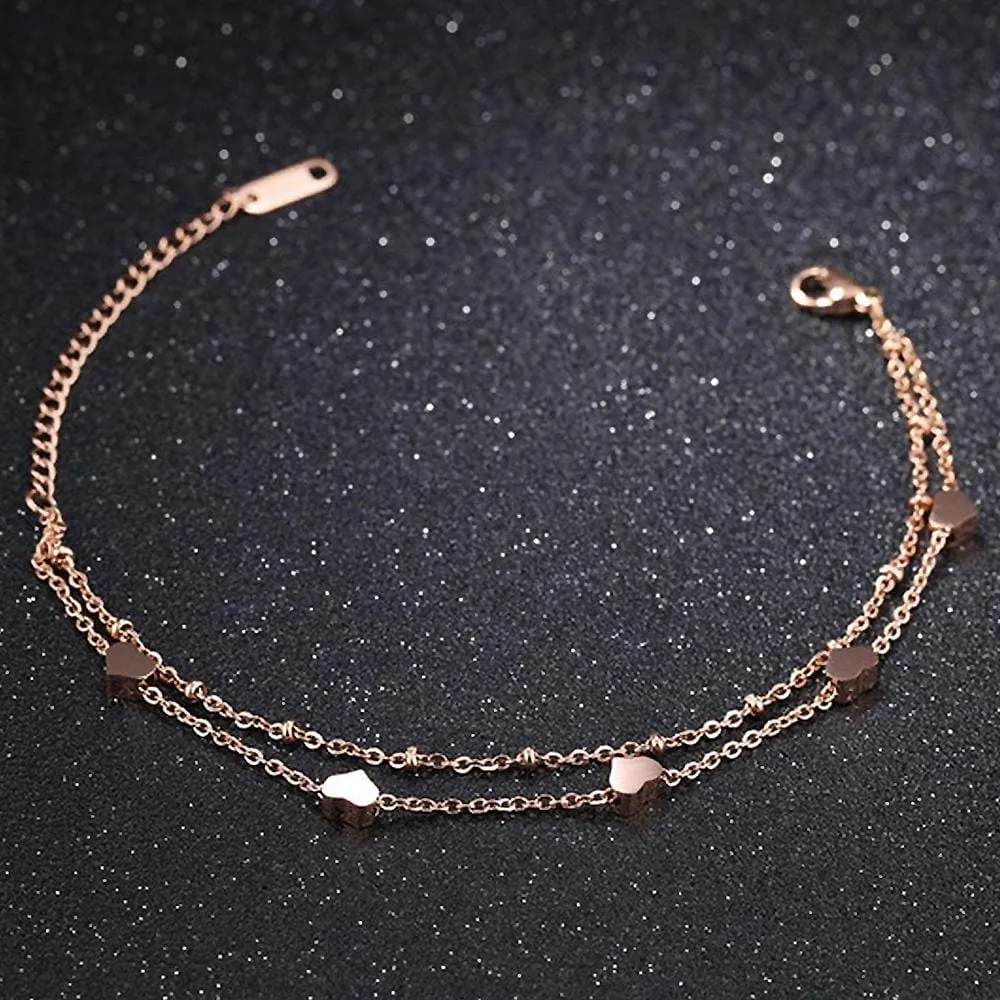 Full Of Hearts Charm Bracelet