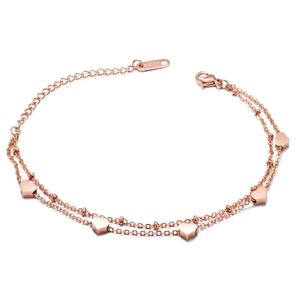 Full Of Hearts Charm Bracelet