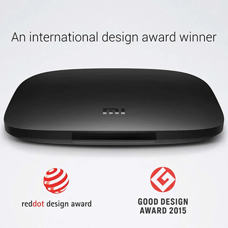 Global Verison Xiaomi Mi Box 3 Android TV Box Amlogic S905X Quad core Cortex-A53 2GB 2.4/ 5G WIFI 802.11a/b/g/n/ac Android TV6.0