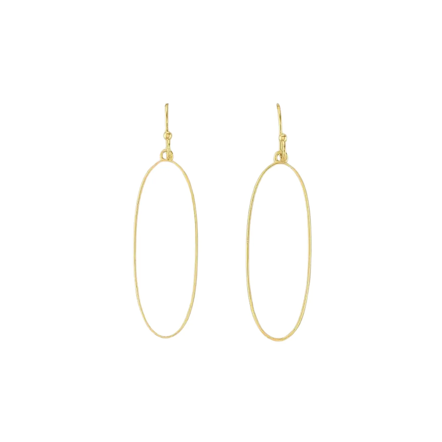 Gold Ivory Dangle Layers Earrings