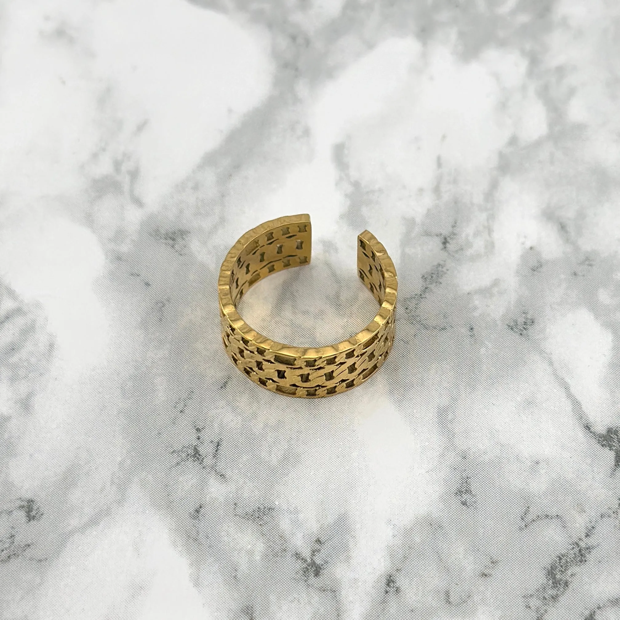 Golden Belt Ring