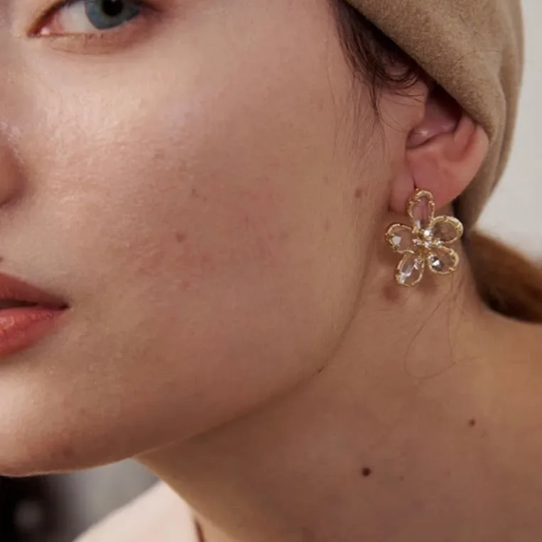 Golden Bloom Studs