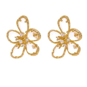 Golden Bloom Studs