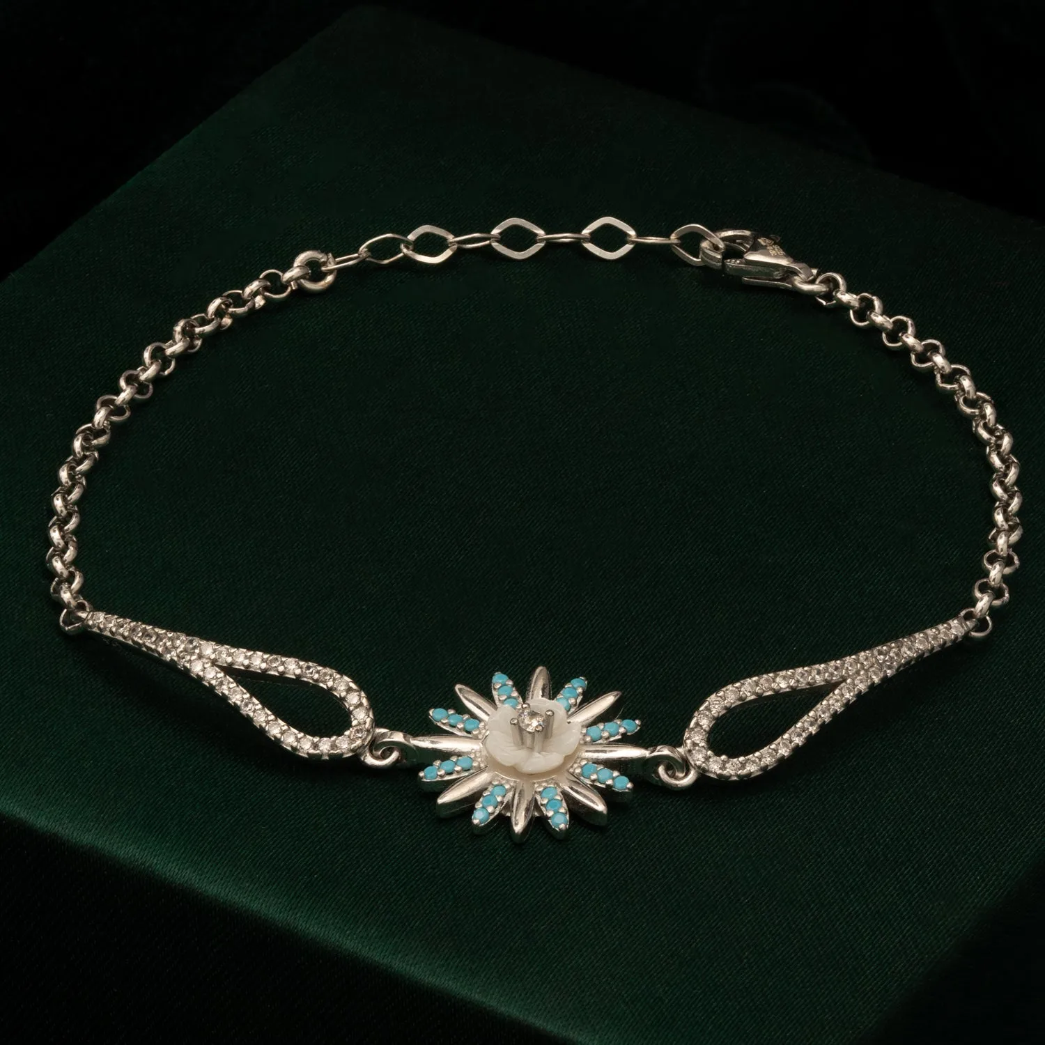 GRACEFUL FUSION CHAIN BRACELET | SKU:0018344783
