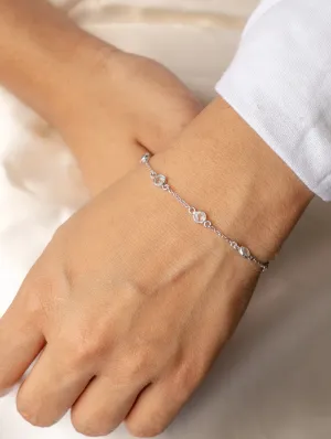 Graceful Touch Rose Quartz Bracelet