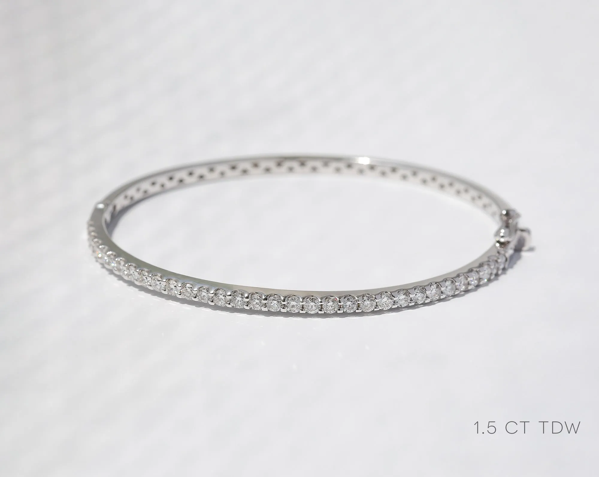 Half Eternity 7" Oval Bangles
