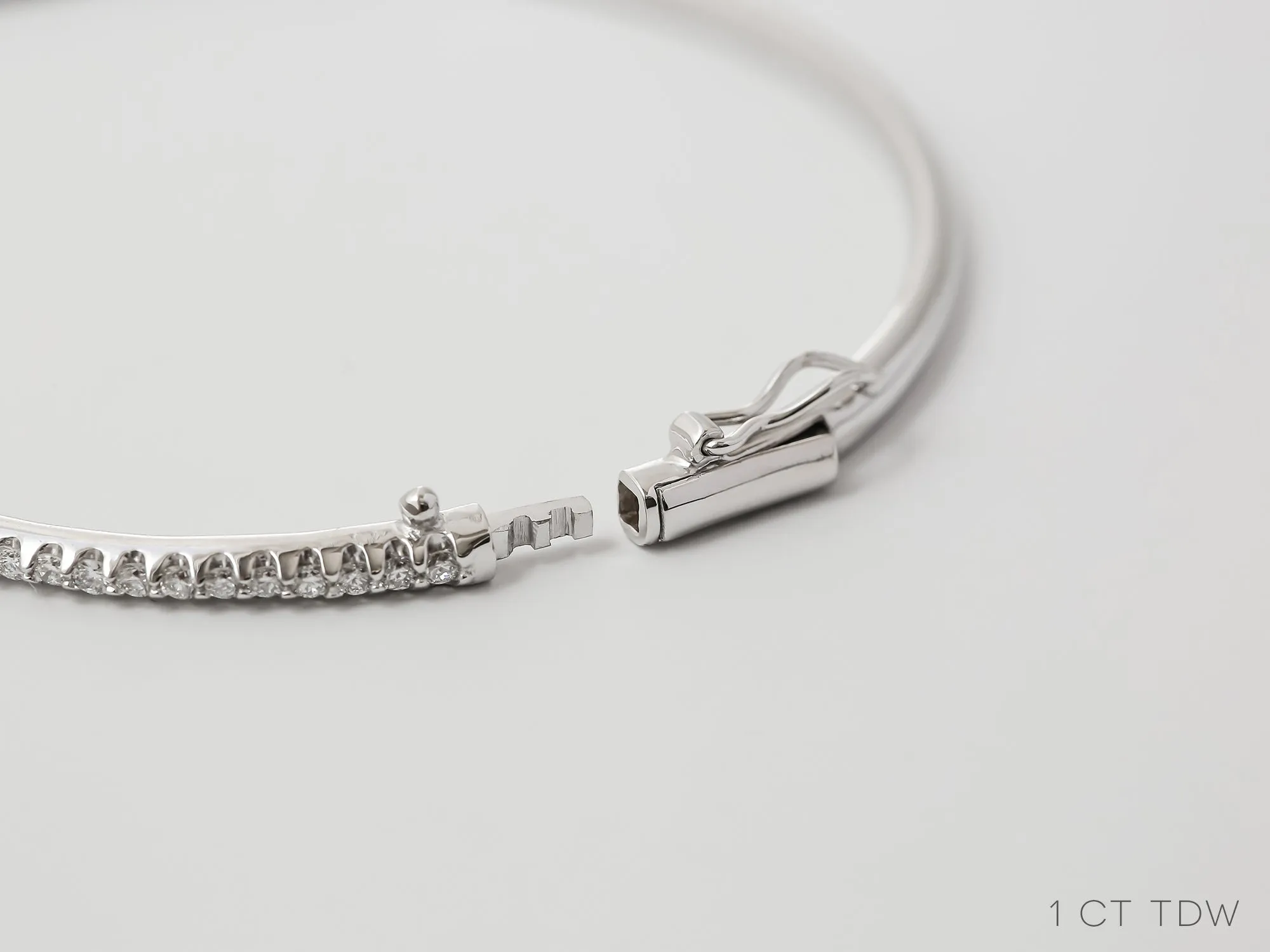 Half Eternity 7" Oval Bangles