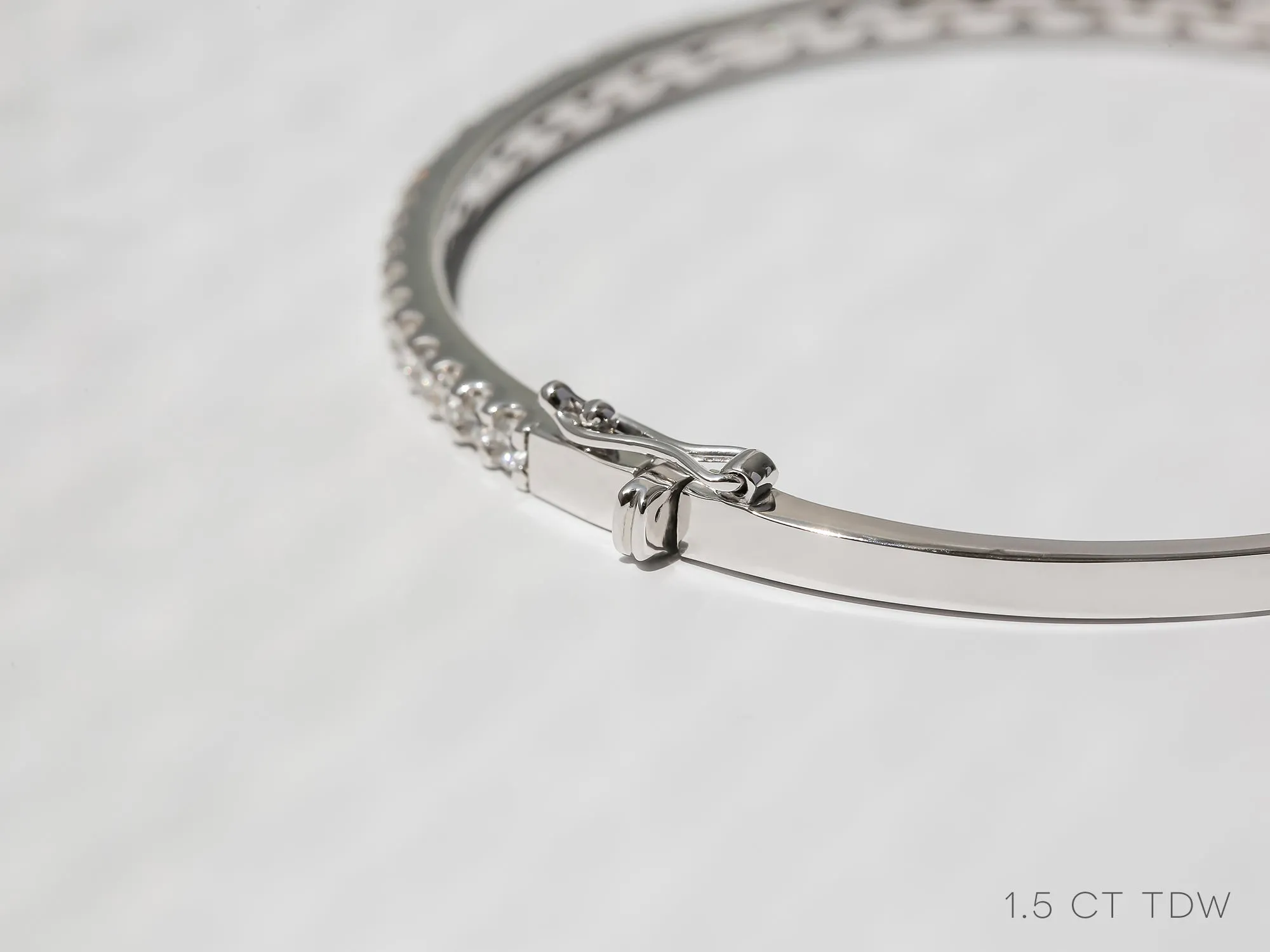 Half Eternity 7" Oval Bangles