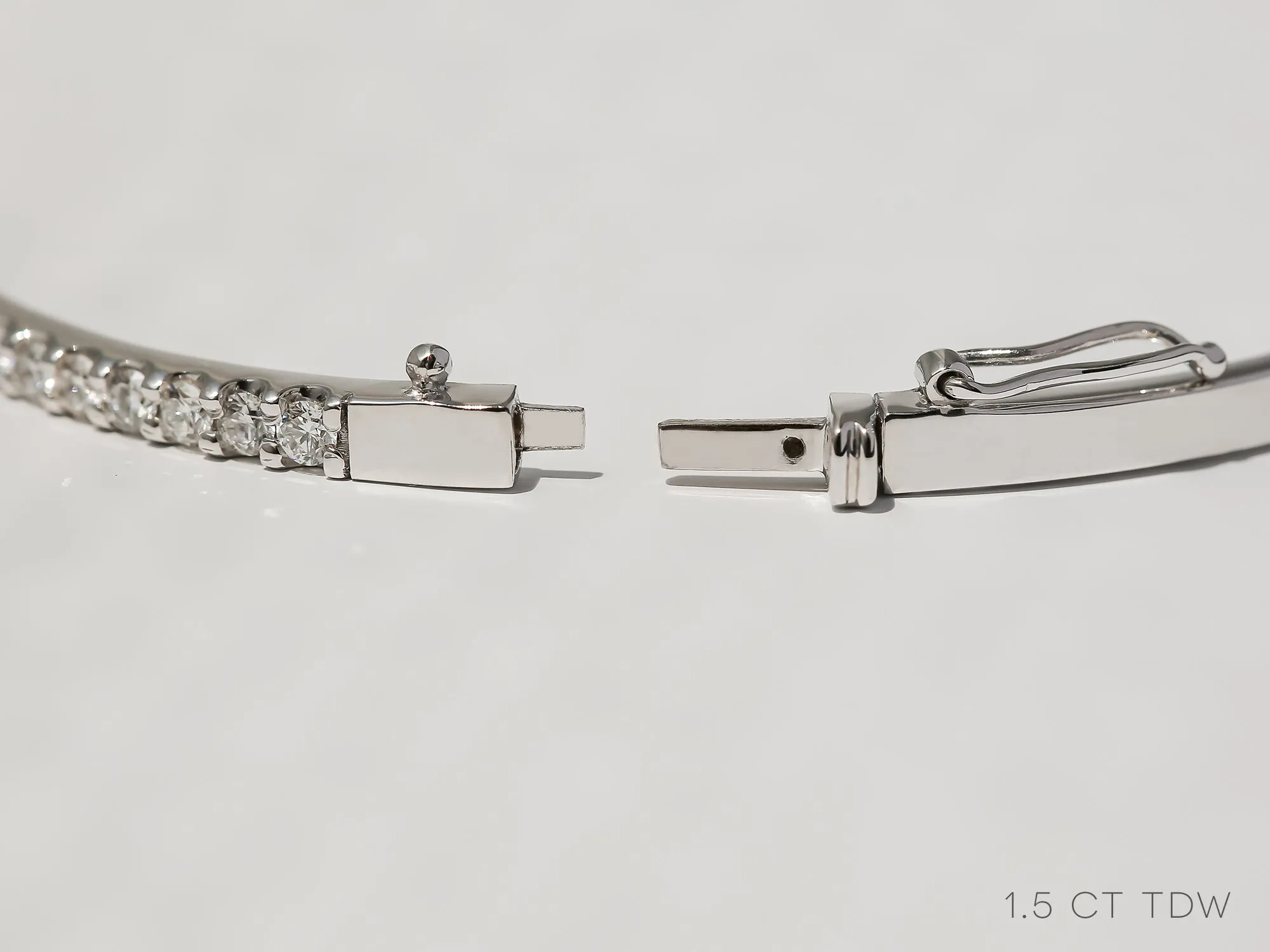 Half Eternity 7" Oval Bangles