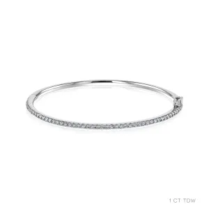 Half Eternity 7" Oval Bangles