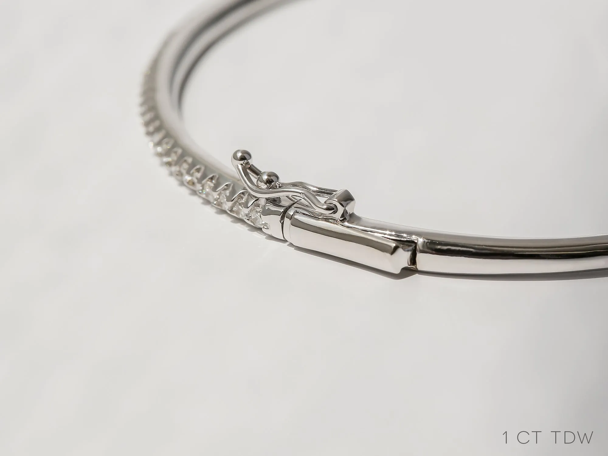 Half Eternity 7" Oval Bangles