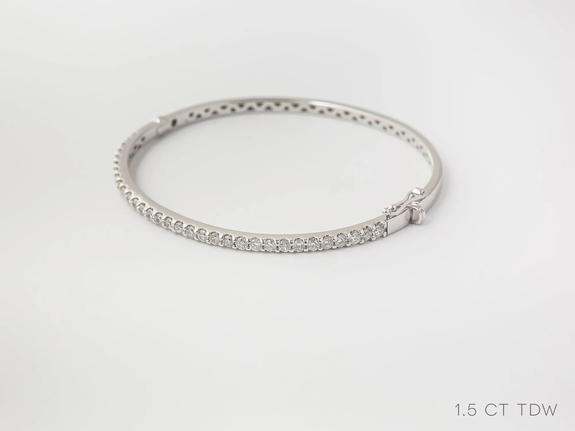 Half Eternity 7" Oval Bangles