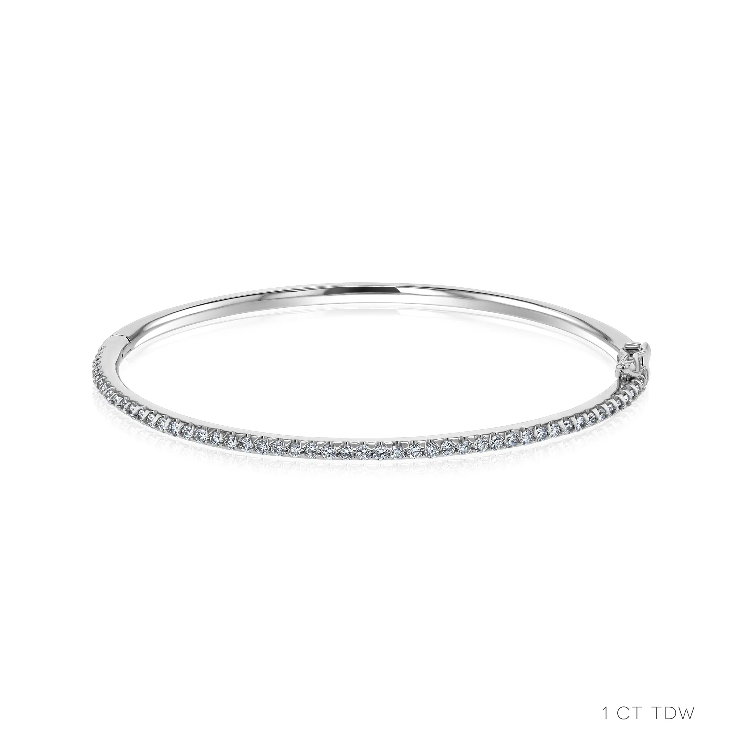 Half Eternity 7" Oval Bangles
