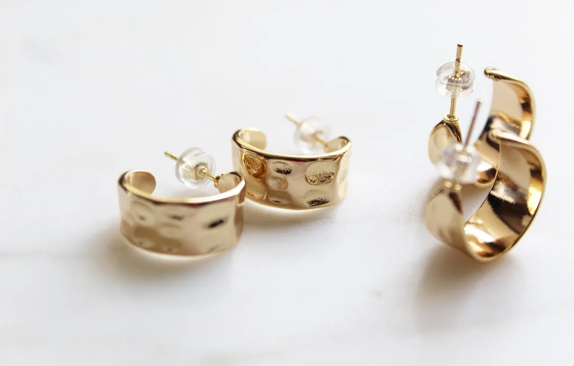 Hammered Hoops