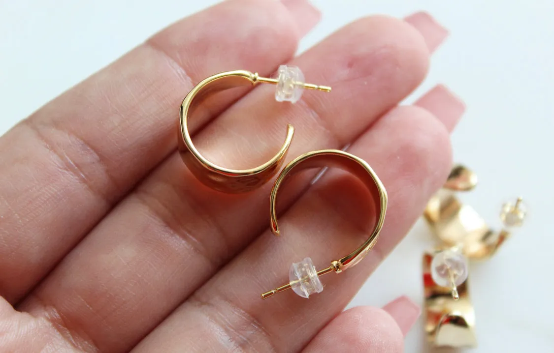 Hammered Hoops
