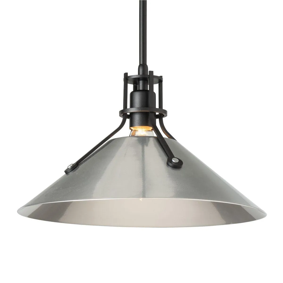 Henry 14 in. Pendant Light Dark Smoke finish