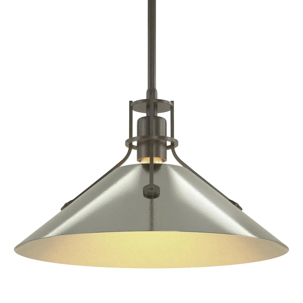 Henry 14 in. Pendant Light Dark Smoke finish