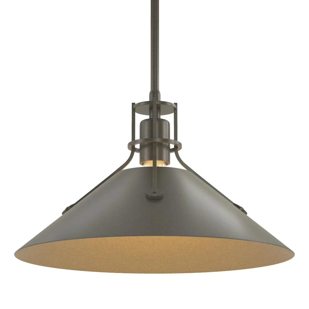 Henry 14 in. Pendant Light Dark Smoke finish