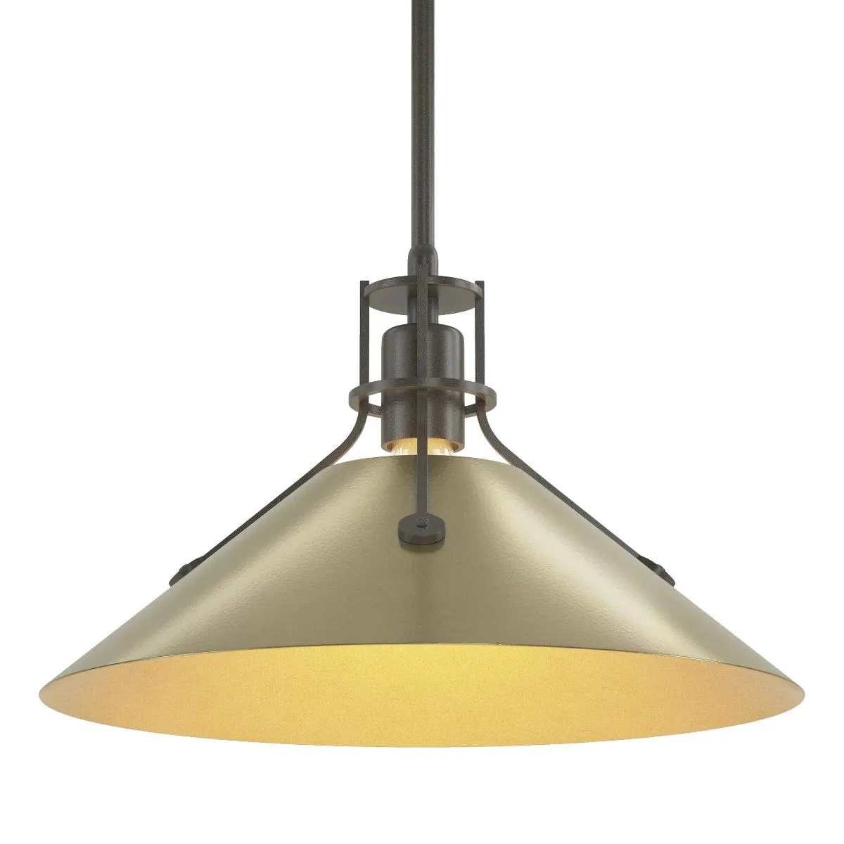 Henry 14 in. Pendant Light Dark Smoke finish