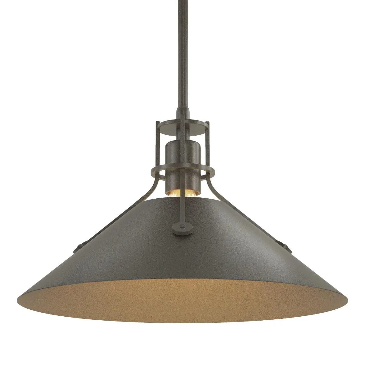 Henry 14 in. Pendant Light Dark Smoke finish