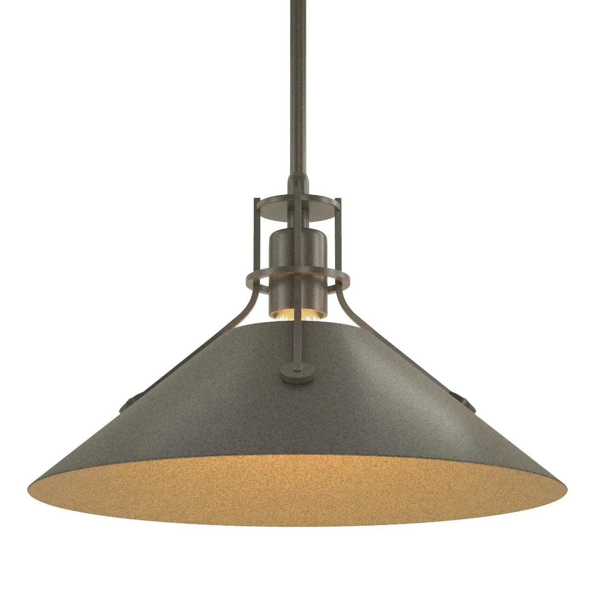 Henry 14 in. Pendant Light Dark Smoke finish