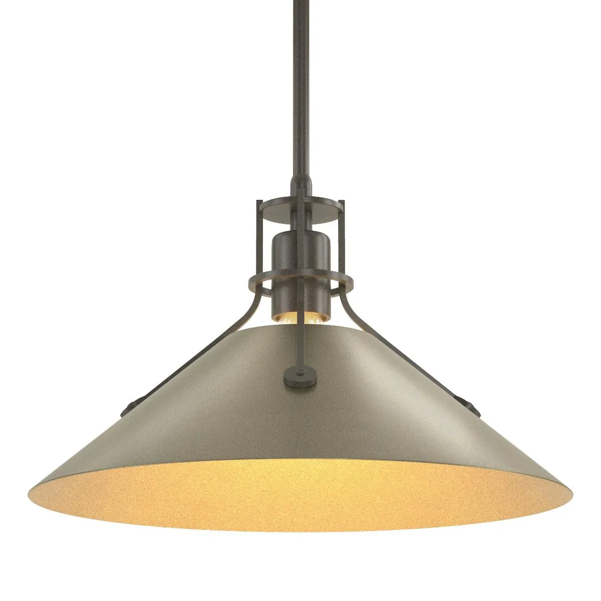 Henry 14 in. Pendant Light Dark Smoke finish