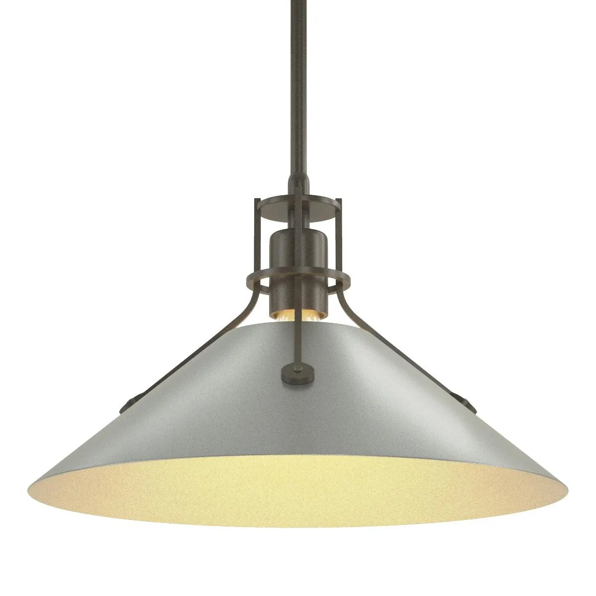 Henry 14 in. Pendant Light Dark Smoke finish