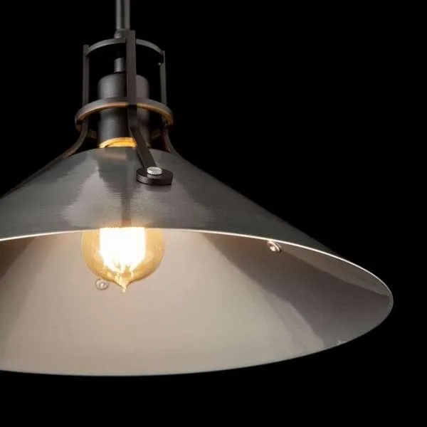 Henry 14 in. Pendant Light Dark Smoke finish