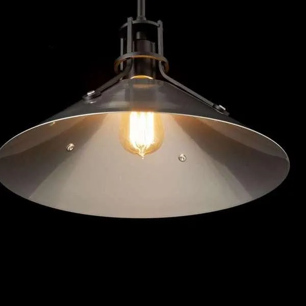Henry 14 in. Pendant Light Dark Smoke finish