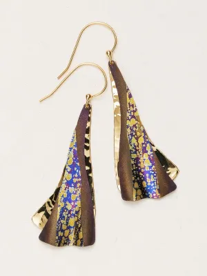 Holly Yashi Sea Swirl Earrings - Brown