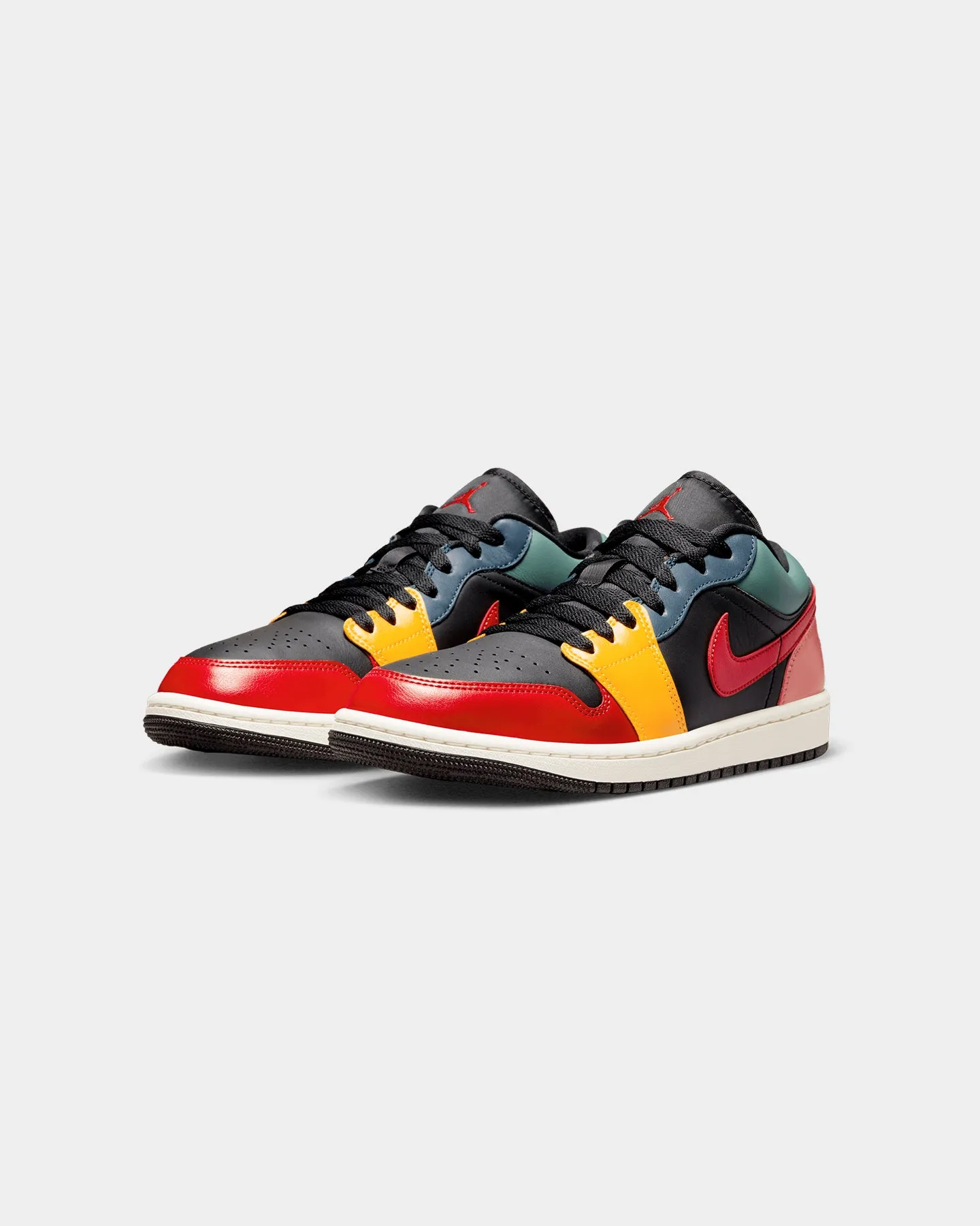 Jordan Women's Air Jordan 1 Low SE "Black Multi" Black/Fire Red