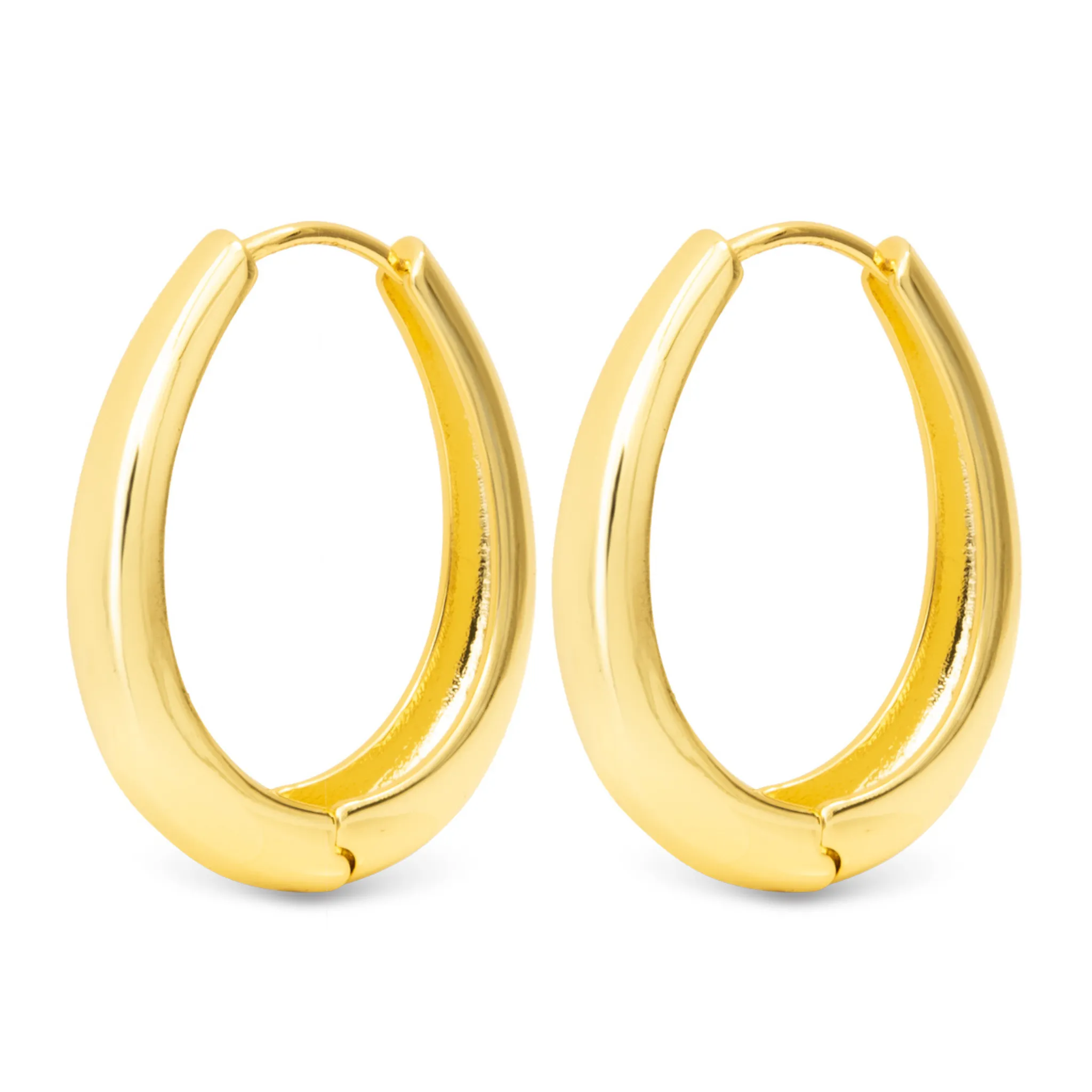 Judith Large Oval Hoops