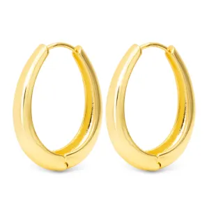 Judith Large Oval Hoops Judith Large Oval Hoops