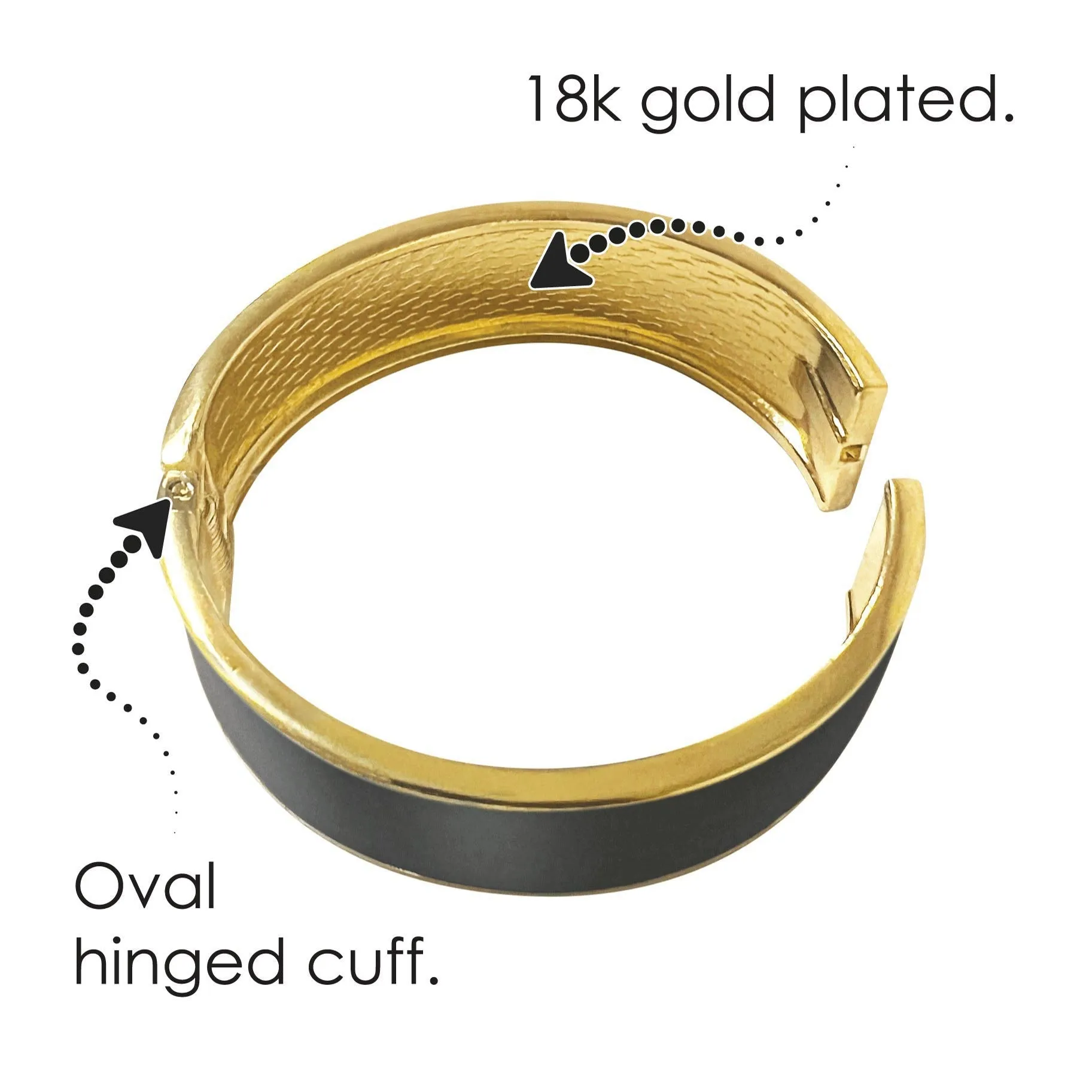 Klimt The Kiss Fine Art Hinged Cuff Gold Bangle Bracelet