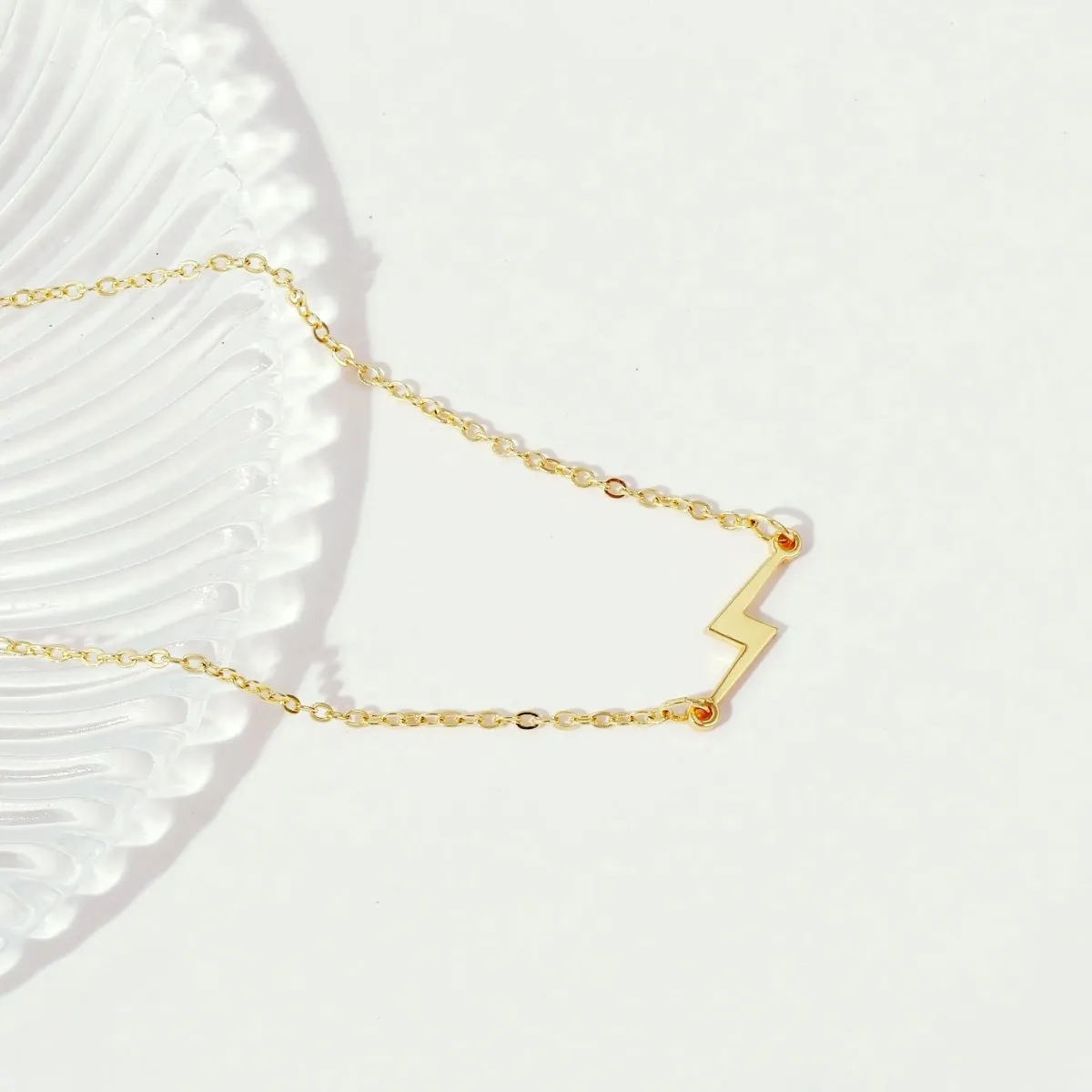 Kyerlyn Gold Lightning Bracelets