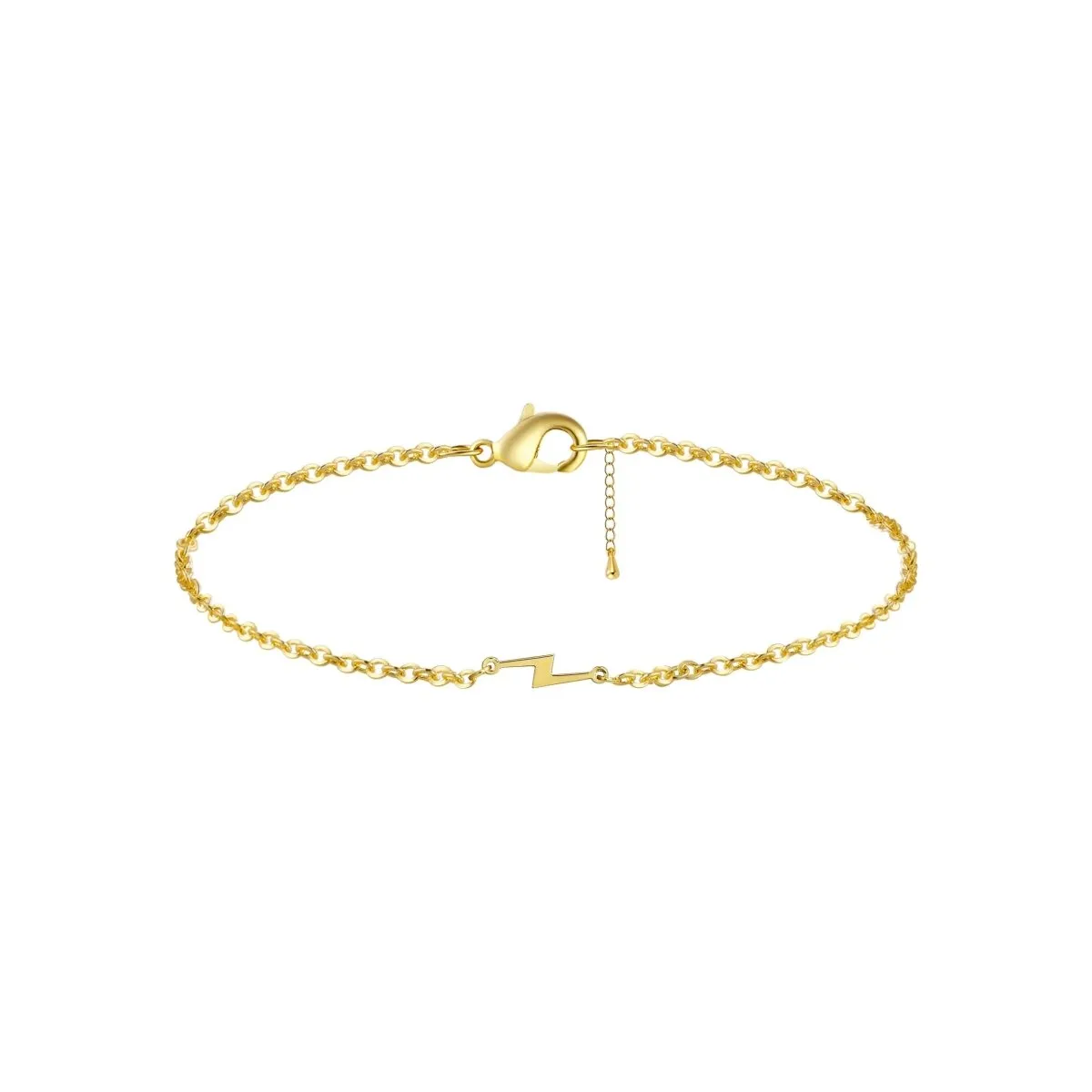 Kyerlyn Gold Lightning Bracelets