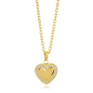 Kyla Heart Pendant | Italgem Steel