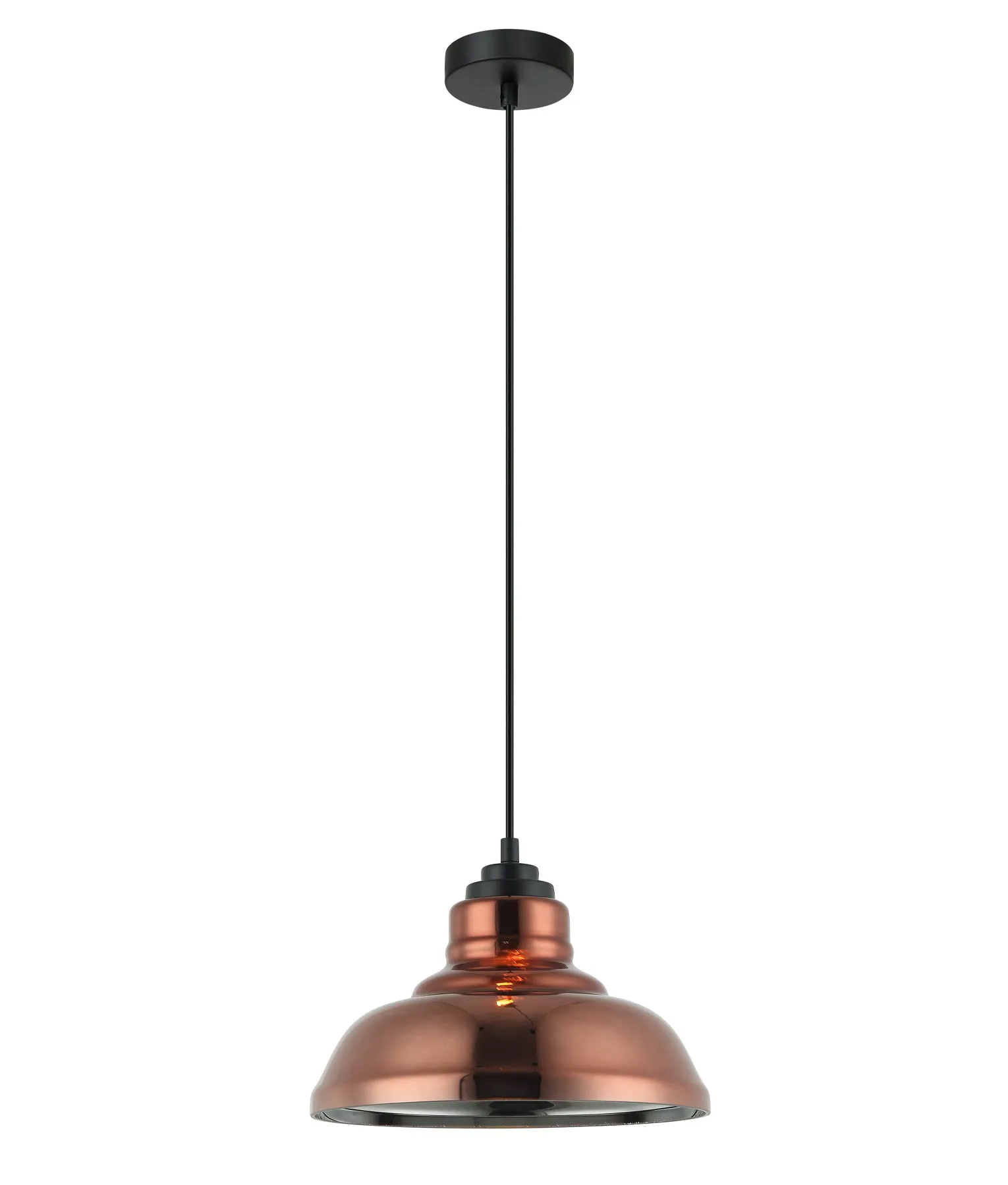Lamina Dome Pendant Light Copper